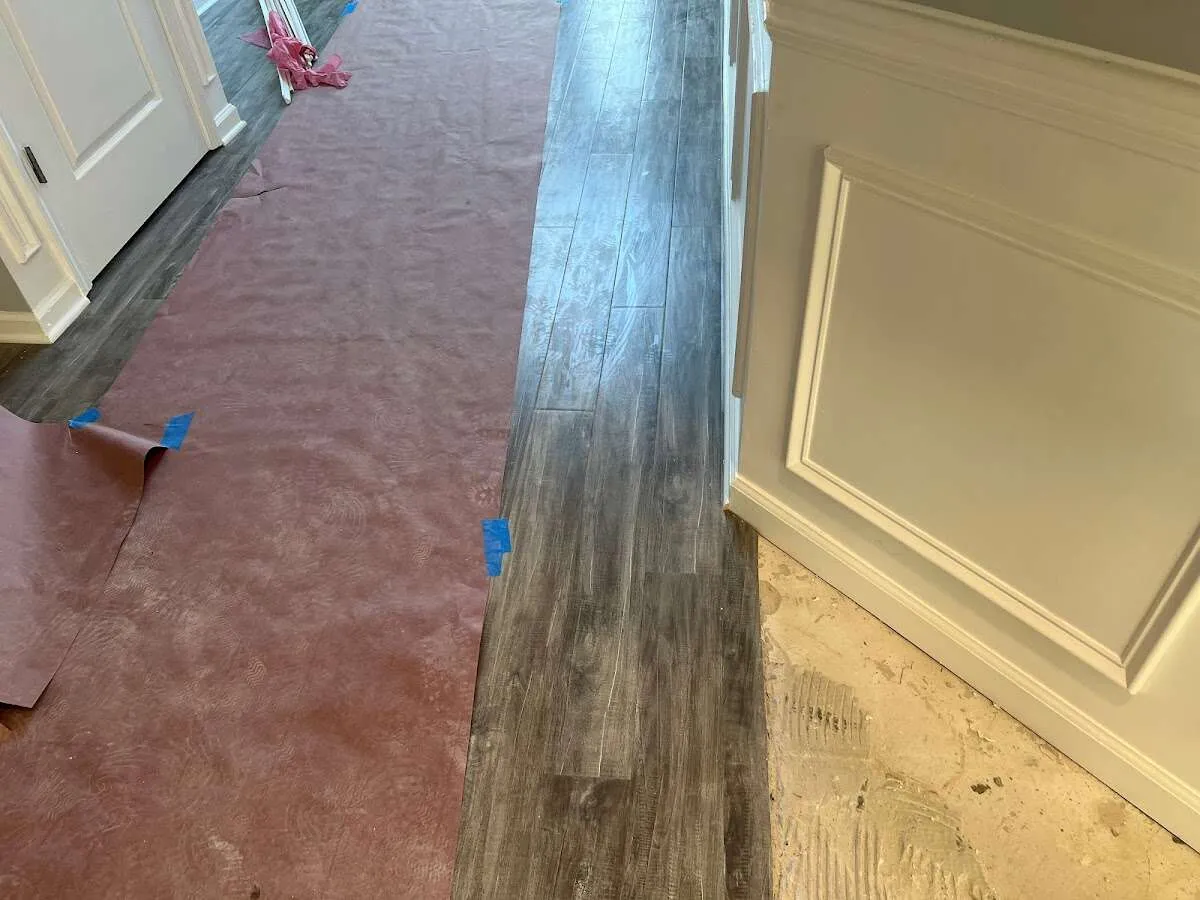 Completed marble shower restoration in Naples